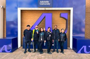 Cleaner team at Mawson Lakes - UniSA