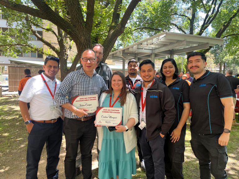 The Cirka Team posing for a photo at LTU with the awards