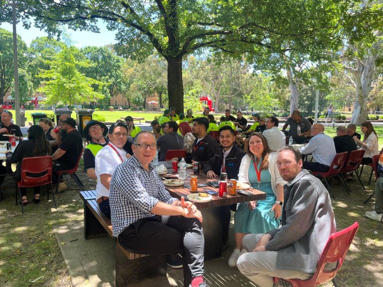 Cirka Team enjoying the LTU Christmas Toolbox