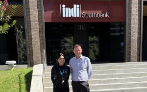 Indi SouthBank Team - Scott and site supervisor