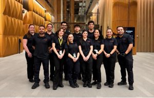 435 Bourke St cleaning team